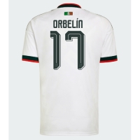 Camiseta México Orbelin Pineda #17 Segunda Equipación Replica Mundial 2026 mangas cortas